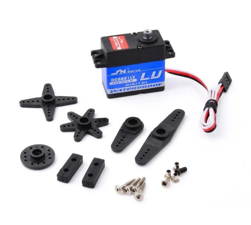 Сервомашинка цифровая JX Servo DC5821LV (58г/21.8/0.16/6V) влагозащищенная