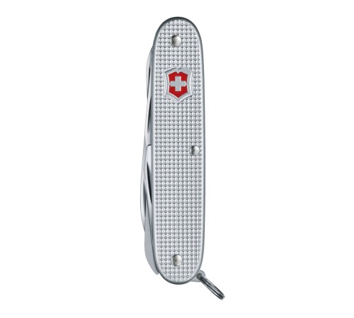 Нож перочинный VICTORINOX Farmer X Alox, 93 мм, 10 функций, алюминиевая рукоять, серебристый