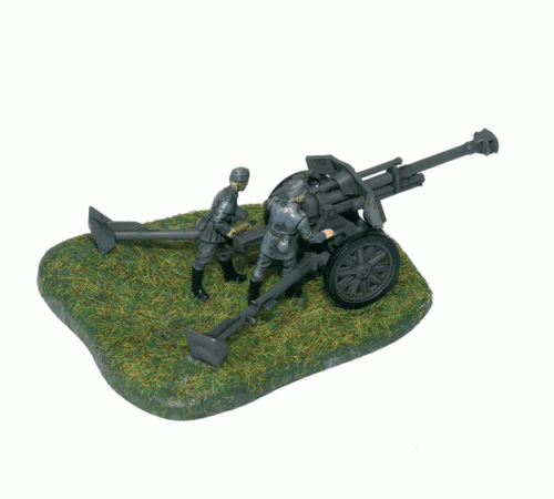 Сборные солдатики ZVEZDA Немецкая 105-мм гаубица, 1/72