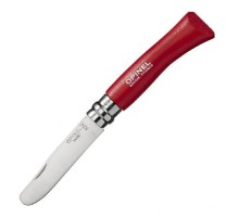 Нож Opinel №7 My First Opinel, красный, блистер, 001970