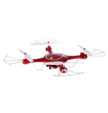 Р/У квадрокоптер Syma X5UW с FPV трансляцией Wi-Fi (HD), барометр 2.4G RTF красный