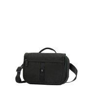Сумка наплечная VICTORINOX Commuter Pack горизонтальная, чёрная, нейлон 800D, 24x7x18 см, 3 л
