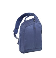 Рюкзак с одним плечевым ремнём VICTORINOX Gear Sling, синий, нейлон Versatek™, 24x10x34 см, 8 л