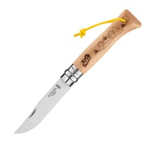 Нож Opinel №8, Tour de France -  Engraved 2021, 002439