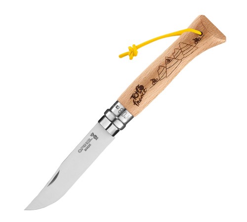 Нож Opinel №8, Tour de France -  Engraved 2021, 002439