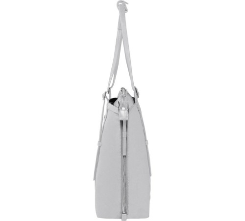 Сумка VICTORINOX Victoria Charisma 15,6'', серебристая, нейлон/кожа/микрозамша, 43x15x33 см, 22 л