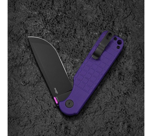 Нож Bestech Glok сталь 14C28N, рукоять G10 фиолетовая