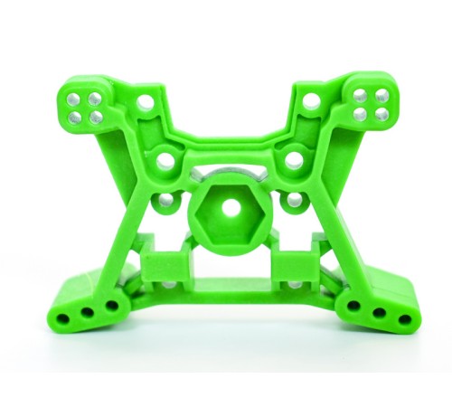 Стойка крепления передних амортизаторов  для Remo Hobby MMAX, EX3 1/10, тюнинг, зеленая