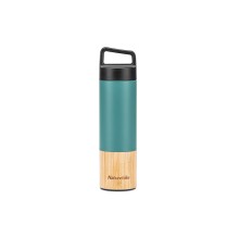 Термос Naturehike NH20SJ035 530мл, голубой, бамбуковый, 6927595763391