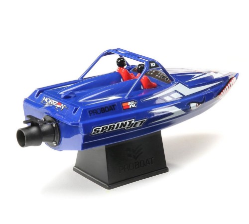 Радиоуправляемый катер ProBoat Sprintjet 9-inch Self-Right Jet Boat (синий) RTR