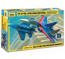 Сборная модель ZVEZDA Авиационная группа высшего пилотажа Су-27УБ 