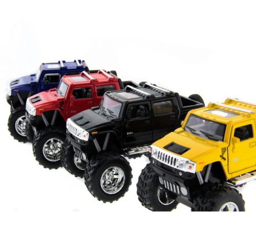 Машина Kinsmart 1:40 Haммer H2 (off road) инерция (1/12шт.) б/к