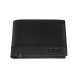 Портмоне ZIPPO с защитой от сканирования RFID, чёрное, натуральная кожа, 12×2×9 см