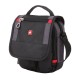 Сумка-планшет SWISSGEAR, черный/серый, 15х5х22 см
