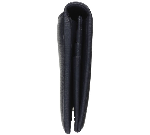 Кошелёк женский BUGATTI Lady Top, тёмно-синий, натуральная воловья кожа, 19,5х2х10 см