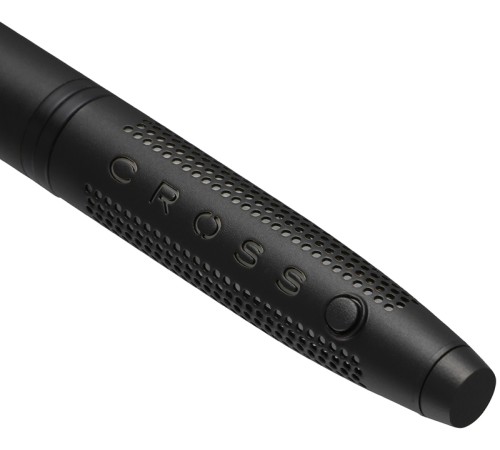Шариковая ручка Cross Lumina Matte Black Lacquer с LED подсветкой. Цвет - черный.