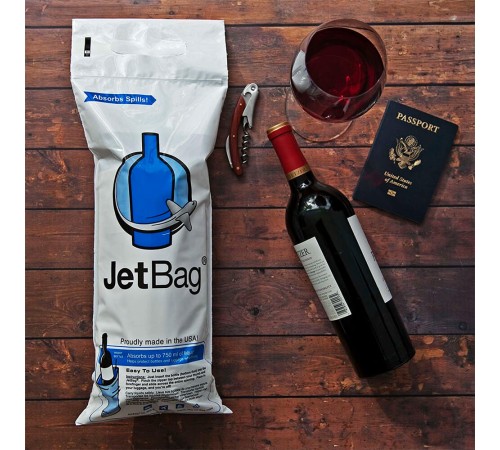 Чехол для безопасной транспортировки вина Secure Wine Jet Bag