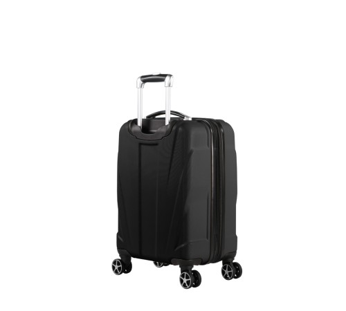 Чемодан SWISSGEAR ADAMS, черный, АБС-пластик, 35 x 25 x 55 см, 37 л