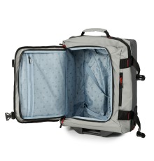 Сумка на колесах TORBER РИТМ, серый, полиэстер 900D с PU покрытием, 49 x 35,5 x 26 см, 35 л