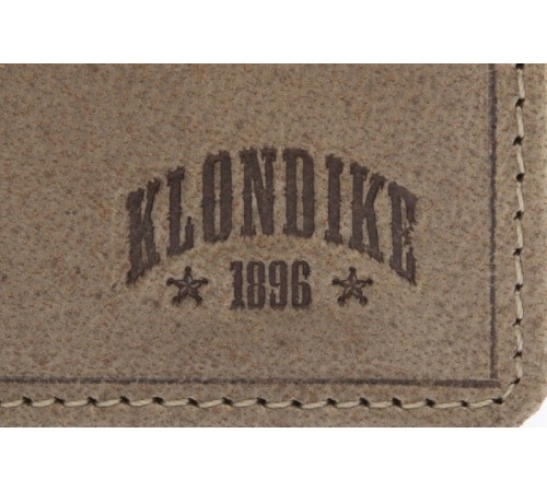 Бумажник KLONDIKE «Tony», натуральная кожа в коричневом цвете, 12 х 9 см