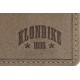 Бумажник KLONDIKE «Tony», натуральная кожа в коричневом цвете, 12 х 9 см