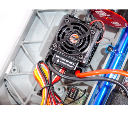 Радиоуправляемый монстр Remo Hobby Dinosaurs Master Brushless UPGRADE PLUS (красный) 4WD 2.4G 1/8 RTR