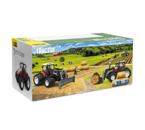 Р/У фермерский трактор Korody с поливалкой, двойные колеса 1/24 2.4G 6CH RTR