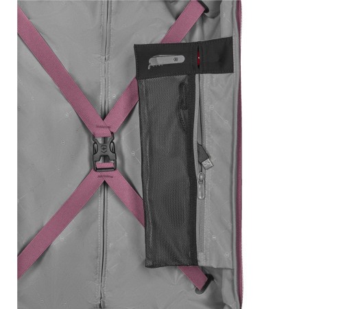 Чемодан VICTORINOX Connex, пурпурно-розовый, поликарбонат Makrolon, 40x20x55 см, 34 л
