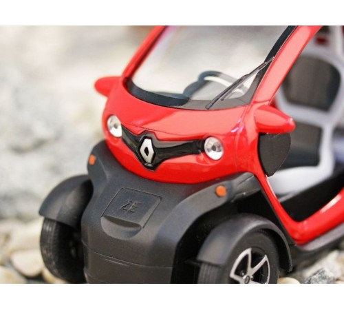 Машина Kinsmart Twizy инерция (1/12шт.) 12,5см б/к