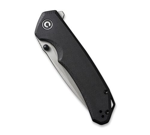 Складной нож CIVIVI Brazen 14C28N Steel Stonewashed Handle G10 Black C2102C
