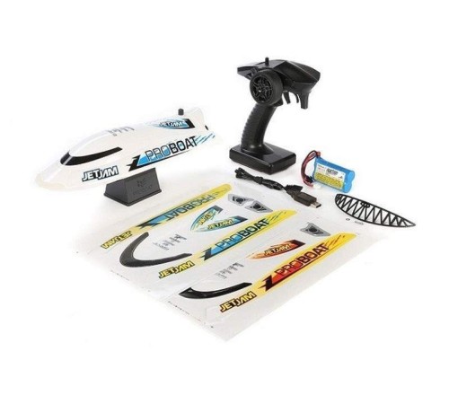 Радиоуправляемый катер ProBoat Jet Jam 12 Pool Racer (белый) RTR