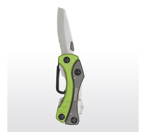Мультитул Gerber Outdoor Crucial Tool, зеленый, блистер, (1013993), 31-000238