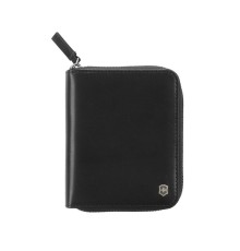 Кошелёк VICTORINOX Weyl с защитой от сканирования RFID, чёрный, натуральная кожа наппа, 10x2,2x12 см