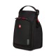 Термосумка для ланча SWISSGEAR, прорезиненный полиэстер 600D, черный/красный, 18x12x28 см, 4 л