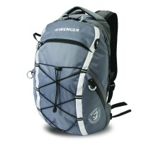 Рюкзак WENGER, серый, полиэстер 900D, 29х19х47 см, 25 л