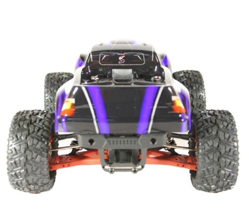 Радиоуправляемый монстр Remo Hobby SMAX Brushless UPGRADE V2.0 (синий) 4WD 2.4G 1/16 RTR
