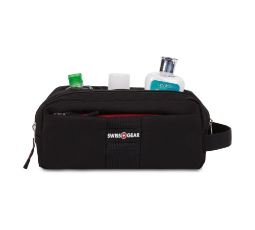 Несессер SWISSGEAR, цвет чёрный, полиэстер, 27x15x15 см