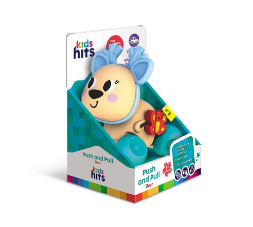 Развивающая игрушка Kids Hits Игрушка-каталка Олень