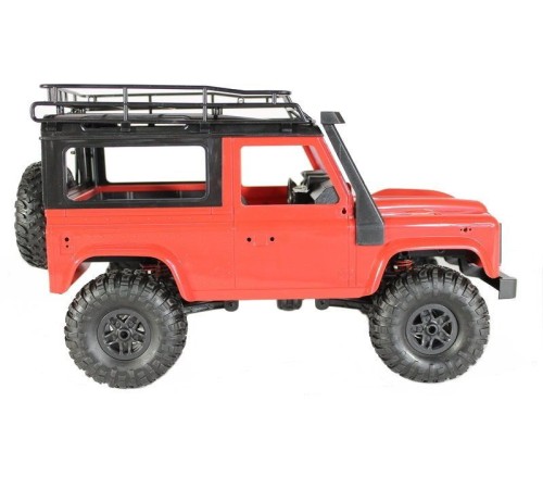 Радиоуправляемая машина MN MODEL английский внедорожник Defender (красный) 4WD 2.4G 1/12 RTR