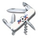 Нож перочинный VICTORINOX Spartan Российский футбол, 91 мм, 12 функций, белый