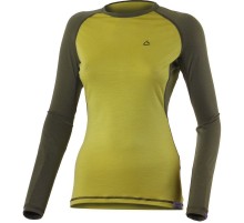 Футболка  женская DITA/ дл. рукав/ шерсть 160/ коричневая/ S, DITA6463S