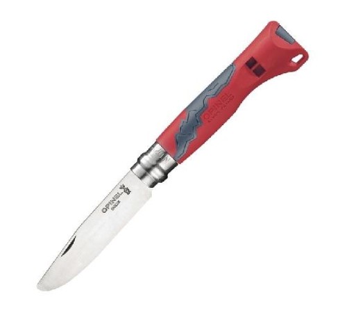 Нож Opinel №7 Outdoor Junior, красный, 001897
