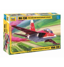 Сборная модель ZVEZDA Российский пилотажный самолет Як-130, 1/72