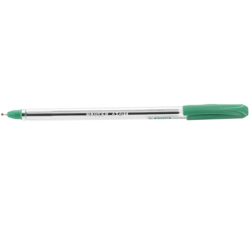 Шариковая ручка Hauser Atom, пластик, цвет зеленый