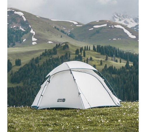 Палатка Naturehike Bealock CNK2350WS011 двухместная серая,6976507661607
