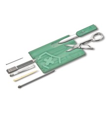 Швейцарская карточка VICTORINOX Classic Fresh Energy SE 2020, 10 функций, мятный цвет