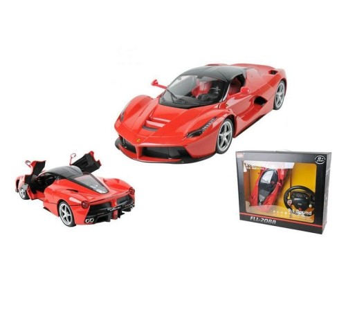 Р/У машина MZ Ferrari La Ferrari 2088F 1/10 GYRO-руль, (открываются двери) +акб