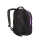 Рюкзак WENGER, чёрный/фиолетовый/серебристый, полиэстер 600D, 32х15х45 см, 22 л