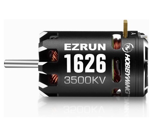Бесколлекторный мотор Hobbywing EZRUN-1626SD-3500KV-BLACK (2.00/8.5мм, 1/28) бессенсорный