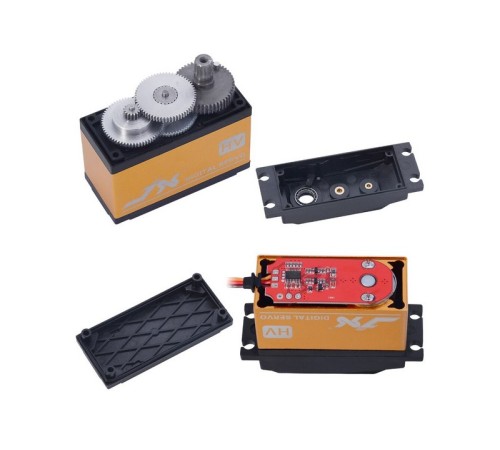 Сервомашинка цифровая JX Servo PDI-HV2060MG (200г/62/0.13/7.4V) стандартная